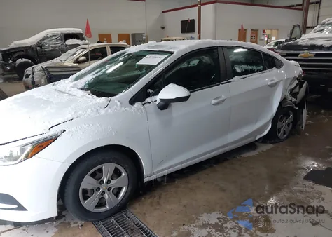 2017 Chevrolet Cruze Ls Manual from USA, damaged, VIN 1G1BB5SMXH7153352